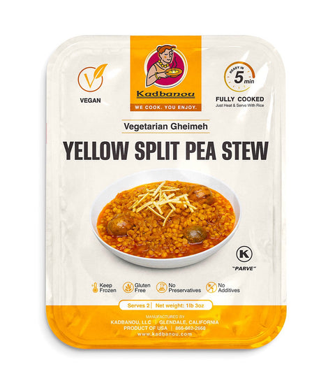 VEGETARIAN YELLOW SPLIT PEA STEW