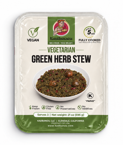 Vegetarian Green Herb Stew